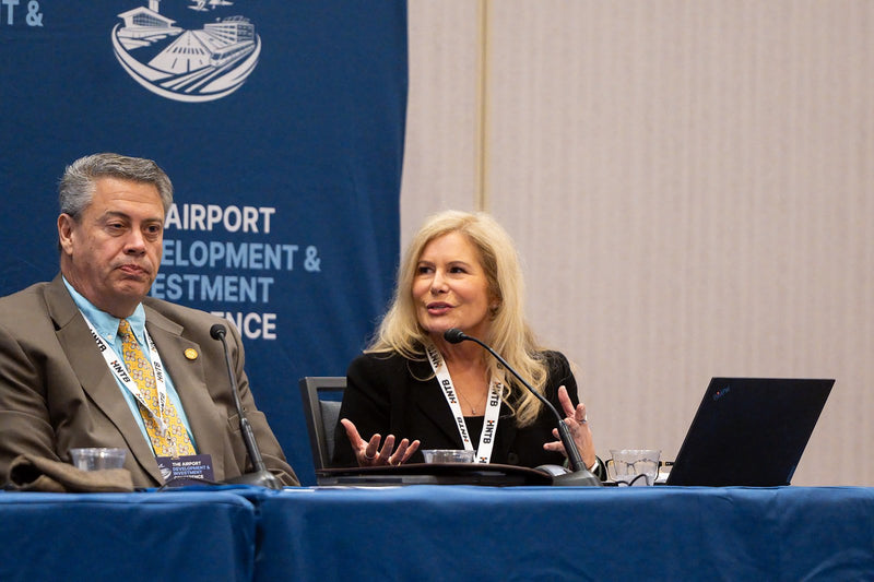 Panelists in discussion during a breakout session at ADIC 2026