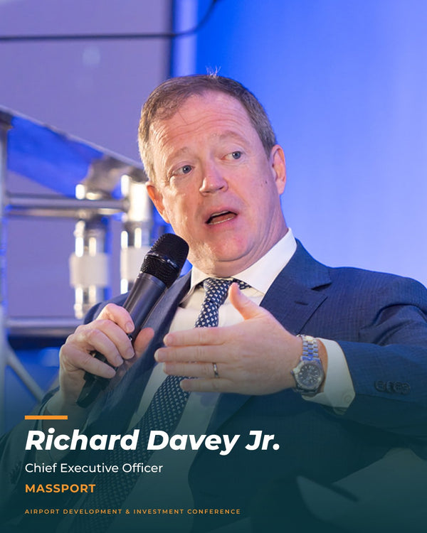 Richard Davey Jr., Massport, speaking at ADIC 2026
