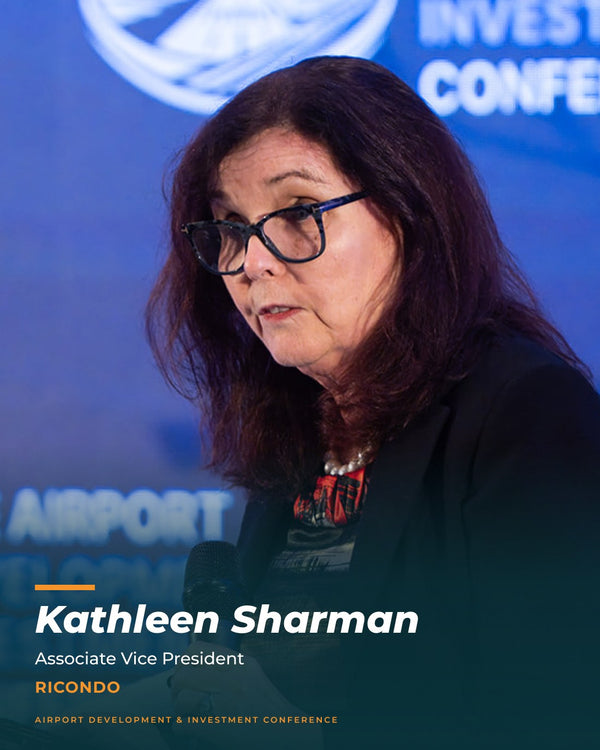 Kathleen Sharman, Ricondo, speaking at ADIC 2026